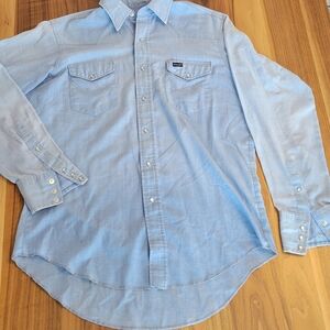 Light Blue Denim Men's Shirt